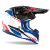 Casca motocross  AIROH AVIATOR 3 Push Blue Red Gloss thumb