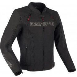 Geacă din piele BERING Atomic Black