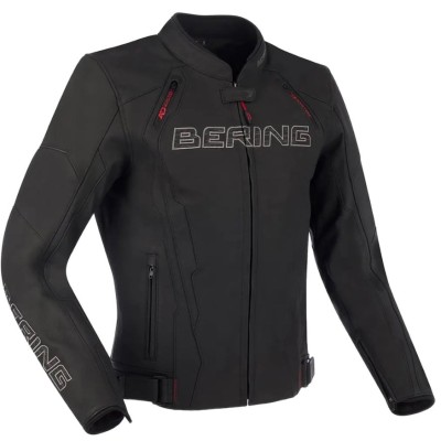 Geacă de piele BERING Atomic Black