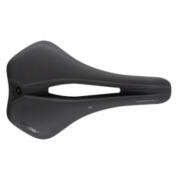 Șa pentru bicicletă  PROLOGO AKERO R PAS STEEL 160 Hard Black