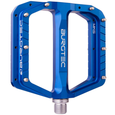 Pedale  BURGTEC Penthouse Flat MK5 Pedals ­ Deep Blue ­ Steel