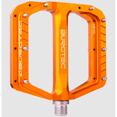 Pedale BURGTEC Penthouse Flat MK5 Pedals Iron Bro Orange­ Steel