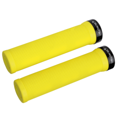 Manșoane moto BURGTEC The Bartender Grip ­Electric Yellow