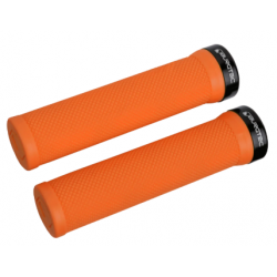 Manșoane moto BURGTEC The Bartender Grip­ Iron Bro Orange