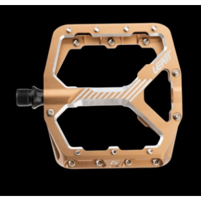 Pedale LEATT Pedals AllMtn 6.0 Flat Narrow 114x100mm Frost Bronze Pedale LEATT Pedals AllMtn 6.0 Flat Narrow 114x100mm Frost Bronze