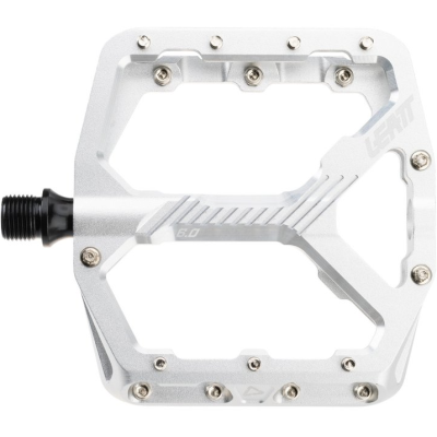 Pedale LEATT Pedals AllMtn 6.0 Flat Wide 114x107mm Silver Pedale LEATT Pedals AllMtn 6.0 Flat Wide 114x107mm Silver