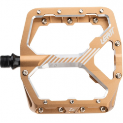 Pedale LEATT Pedals AllMtn 6.0 Flat Wide 114x107mm Frost Bronze