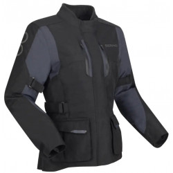 Geacă textilă pentru femei BERING Siberia Black/Gray Geacă textilă pentru femei BERING Siberia Black/Gray