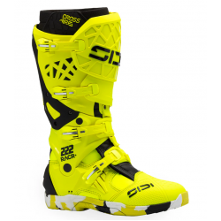 Cizme motocross  SIDI CROSSAIR X RACR 222 NEON YELLOW