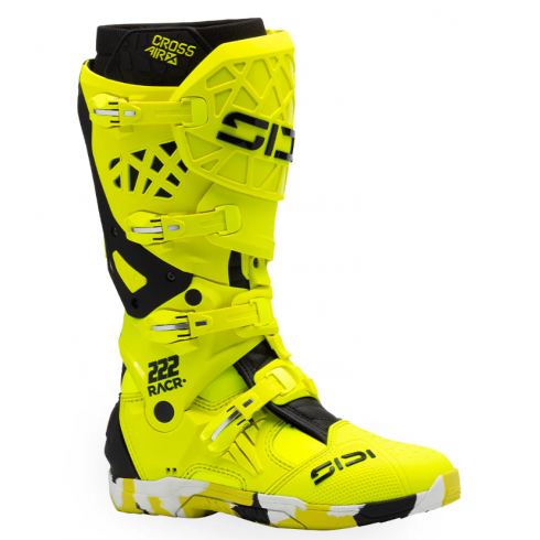 Cizme motocross SIDI CROSSAIR X RACR 222 NEON YELLOW Cizme motocross SIDI CROSSAIR X RACR 222 NEON YELLOW
