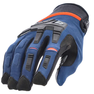 Manusi moto  ACERBIS X-Enduro BLUE/ORANGE