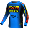 Bluza motocross  FXR CLUTCH MX24 BLUE INFERNO