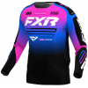 Bluza motocross  FXR CLUTCH MX25 BLACK/BLUE/PINK