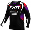 Bluza motocross  FXR CLUTCH MX25 BLACK/RED/PURPLE