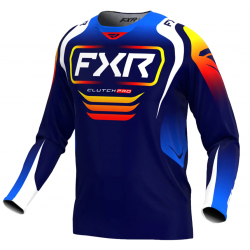 Bluza motocross  FXR CLUTCH MX25 NAVY INFERNO Bluza motocross  FXR CLUTCH MX25 NAVY INFERNO
