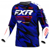 Bluza motocross  FXR CLUTCH MX25 BLUE/CAMO/RED