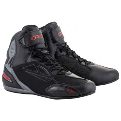 Cizme moto  ALPINESTARS FASTER-3 DRYSTAR Drystar Black/Grey/Red Cizme moto  ALPINESTARS FASTER-3 DRYSTAR Drystar Black/Grey/Red