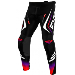 Pantaloni motocross  FXR CLUTCH PRO MX25 BLACK/RED/PURPLE