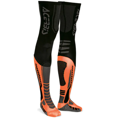 Șosete motocross / bicicletă  ACERBIS X-LEG PRO BLACK/ORANGE