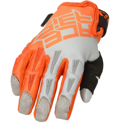 Mănuși enduro pentru copii ACERBIS MX X-K ORANGE/GREY