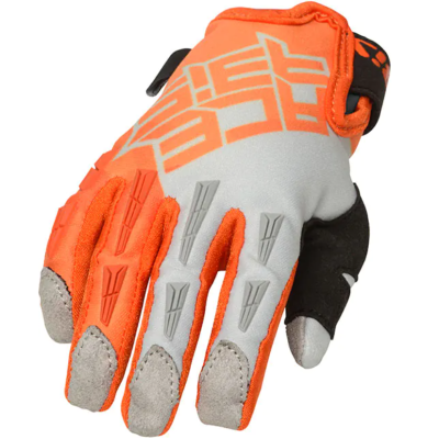 Mănuși enduro pentru copii ACERBIS MX X-K ORANGE/GREY