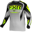 Bluza motocross FXR CLUTCH PRO MX24 GREY HI VIS thumb