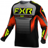 Bluza motocross  FXR CLUTCH PRO MX24 GREY/NUKE HI VIS