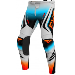 Pantaloni motocross FXR CLUTCH PRO MX25 GREY/SKY ORANGE