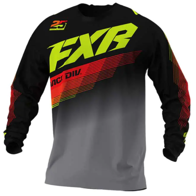 Bluza motocross  FXR CLUTCH MX BLACK/GREY/NUKE