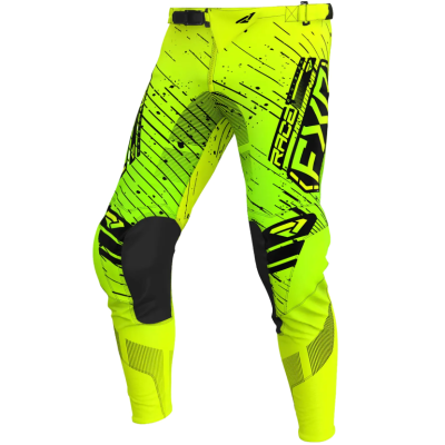 Pantaloni motocross  FXR PODIUM MX25 HIVIS/LIME/BLACK