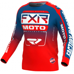 Bluza motocross  FXR CLUTCH MX24 SLATE RED Bluza motocross  FXR CLUTCH MX24 SLATE RED