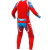Pantaloni motocross  FXR CLUTCH PRO MX25 RED/WHITE/CYAN thumb