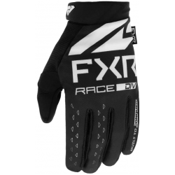Manusi motocross  FXR REFLEX BLACK/WHITE