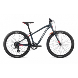 Bicicletă ORBEA MX 24 DIRT Blue Bondi - Bright Red