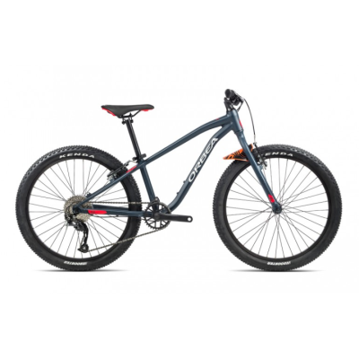 Bicicletă  ORBEA MX 24 TEAM Blue Bondi - Bright Red