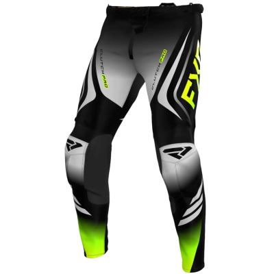 Pantaloni motocross  FXR CLUTCH PRO MX25 BLACK/GREY/HIVIS