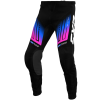 Pantaloni motocross pentru copii  FXR CLUTCH MX25 BLACK/BLUE/PINK