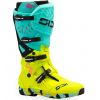 Cizme motocross  SIDI CROSSAIR X MINT/FLUO YELLOW