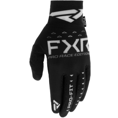 Manusi motocross  FXR PRO-FIT AIR MX23 BLACK/WHITE