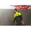 Geacă moto din textil SHIMA DRIFT  BLACK/YELLOW FLUO thumb