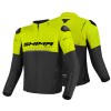 Geacă moto din textil SHIMA DRIFT  BLACK/YELLOW FLUO