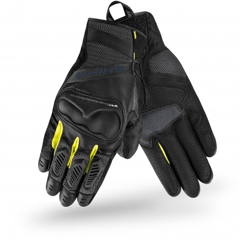 Manusi moto  SHIMA HERO BLACK FLUO