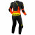 Combinezon moto SHIMA HYPER-RS BLACK/FLUO RED thumb