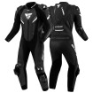 Combinezon moto SHIMA HYPER-RS BLACK/WHITE thumb