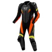 Combinezon moto SHIMA HYPER-RS BLACK/FLUO RED thumb