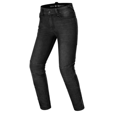 Blugi moto pentru femei SHIMA RIDGE BLACK