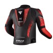 Geacă de piele SHIMA STR 2.0 RED thumb