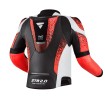 Geacă de piele SHIMA STR 2.0 RED FLUO thumb