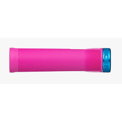 Manșoane pentru bicicletă  RACE FACE Chester Grips 31mm Magenta Turquoise