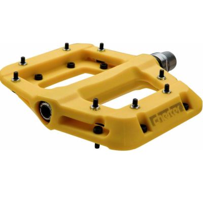 Pedale de bicicletă RACE FACE PEDAL CHESTER COMPOSITE Galben